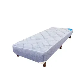 Sommier 1 plaza solo base Suavegom con patas 200x80x20