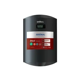 Termotanque Señorial black electrico 60lts colgar conexinf negro tsbe60