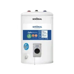 Termotanque Señorial zafiro electrico 65lt 1500w apoyarcolgar conexsup blanco 330005