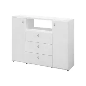 Arcon Platinum Multifuncion 3 Cajones 2Ptas 5 Estantes Gris Andino 260609