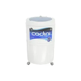 Lavarropas Codini silent 10kg 7prog semiautom carga sup blanco 4054