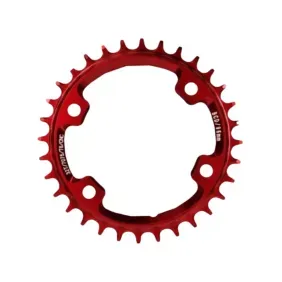 Plato WKNS P Monoplato 30d Bcd 96 Asimetrico Rojo