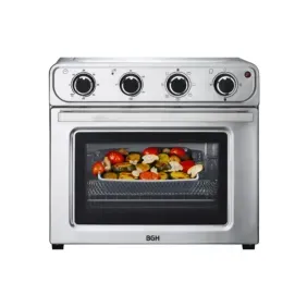 Horno Electrico BGH 30Lts 1600W Acero Inox bhe30fx24t