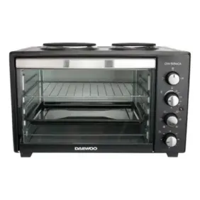 Horno Electrico Daewo 1600W Anafe 35lts Grill Negro dw4504ca