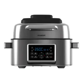 Freidora Peabody de Aire 6Lts Grill 1600W Display peafg01Ix