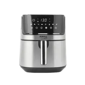 Freidora Aiwa de Aire 6.5Lts Digital 1850W Negro Plateado awfa65I