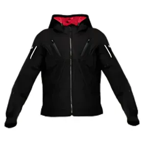 Campera Joe Rocket Softshell Meteor Negra Roja