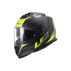 Casco Ls2 Ff 800 Storm Nerve Matt Bla H V Yellow