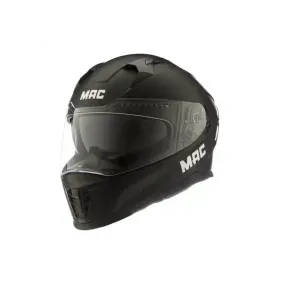 Casco Integral MAC 069 Force Soma Solid Negro Mate