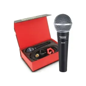 Microfono Novik De Mano Cable 5 Mts Fnk580