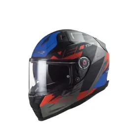 Casco Ls2 Ff811 Vector 2 Absolute Negro Rojo