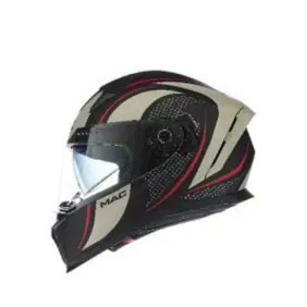 Casco Mac Ff069 Force Cirkus Bk Gy Pk Mt