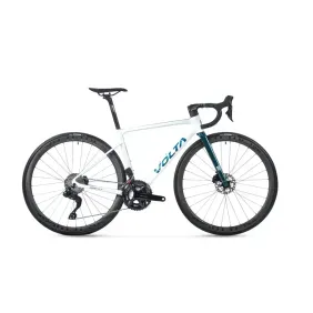 Bicicleta Ruta Volta Brest Elite Carbon 105 Di2 24Vel 700C Blanco