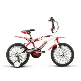Bicicleta Raleigh R16 Mxr16 Roja Blanca
