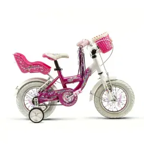 Bicicleta Raleigh R12 Cupcake Blanco Rosa