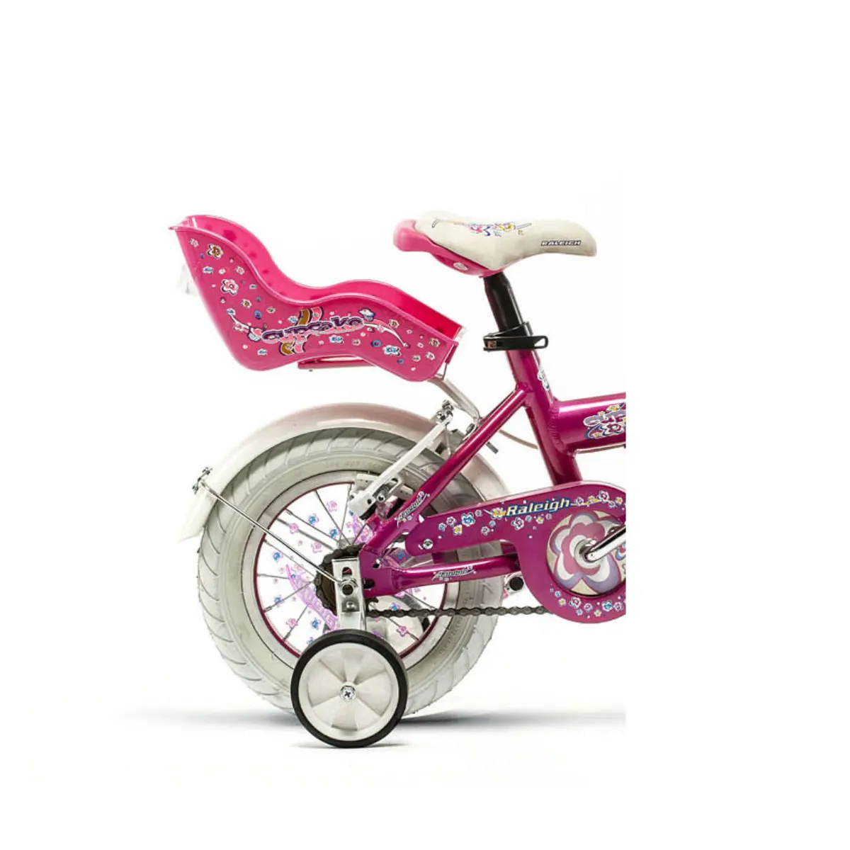Bicicleta Raleigh R12 Cupcake Blanco Rosa - Yuhmak