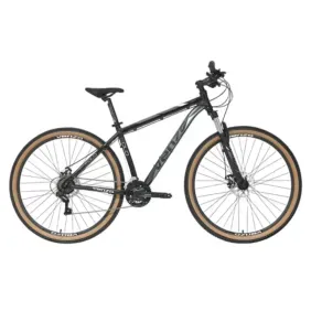 Bicicleta Venzo Eolo 2.1 Negra y Gris Disc Mec