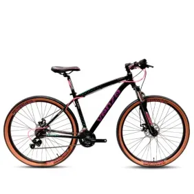 Bicicleta Venzo Loki 2 1 Ng Rosa Teal Disc Mecan R 2