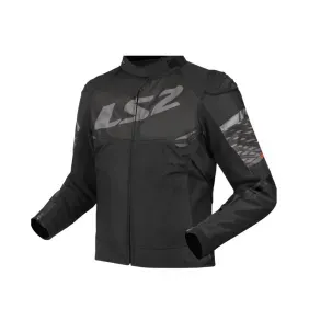 Campera Ls2 Cordura 4S Apex Mujer Black Gray