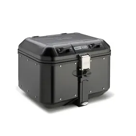 Baul Givi Top Case 42 S Base Dolomiti Outback Aluminio Negro Cuadrado
