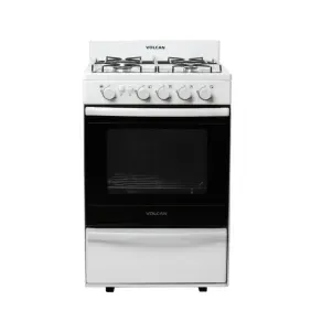 Cocina VOLCAN Multigas 55Cm Blanca 4 Hornallas 87643VM