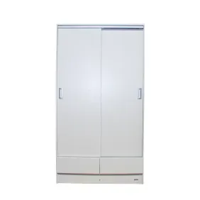 Placard PLATINUM Max 2 Puertas 2 Cajones con Correderas Blanco Veta 63203