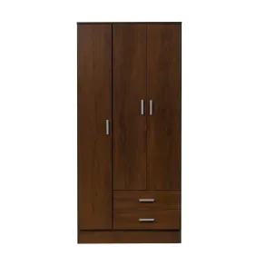 Placard RICCHEZZE Tana Plus 3 Puertas 2 Cajones 182X86CM Caffe 34810137