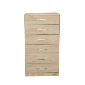 Chiffonier PLATINUM 6 Cajones Corredizos Savanna 92007