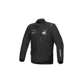 Campera Cordura Honda Alpinestars Waterproof St 1 2025 Negra Hombre