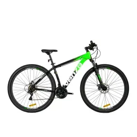 Bicicleta MTB VENZO Ahead 2.1 R29" Negra Verde