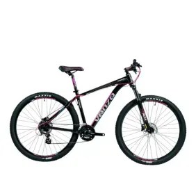 Bicicleta MTB VENZO Primal 2.4 R29" Negro Rosa