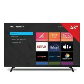 Smart TV 43'' FHD AOC Roku 43S513577G