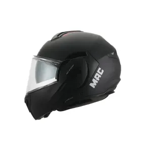 Casco Rebatible MAC FF628 Eclipese Negro Mate