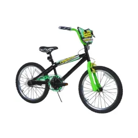 Bicicleta INFANTIL VENZO R20" Maza Contrapedal Negra Verde