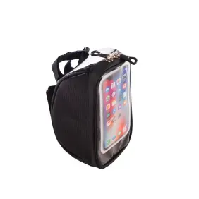 Bolso Portacelular TOPMEGA al Cuadro 19X10X11 Cm Negro