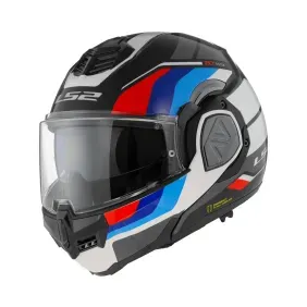 Casco Rebatible LS2 FF906 Advant Sport Negro Rojo Mate